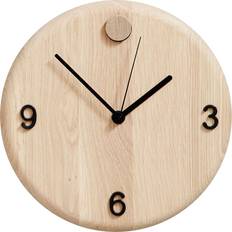 Roble Relojes de pared Andersen Furniture Wood Time Reloj de pared 22cm