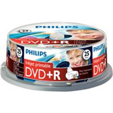 Philips DR4S6B25F DVD R x 25 4.7 Go support de stockage