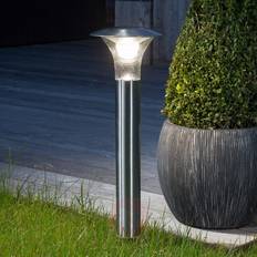 Solar Cells Lamp Posts Lindby Jolin LED Lamp Post 66cm