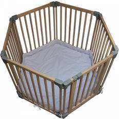 Clippasafe Natural Wood Playpen