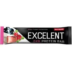 Vitamina E Bares Nutrend Excelent Protein Bar Blackcurrant & Cranberry 40g 1 pcs