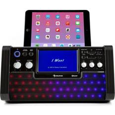 Auna DiscoFever Bluetooth LED Ecran TFT 7" Lecteur CD USB