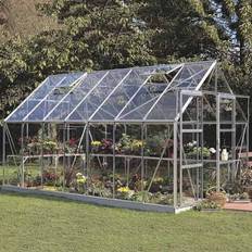 Drivhuse Halls Greenhouses Magnum 11.5m² Aluminium Glas