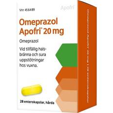 Evolan Receptfria läkemedel Omeprazol 20mg 28 st Kapsel