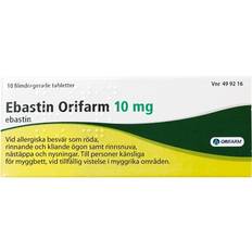 Ebastin Ebastin 10mg 10 st Tablett