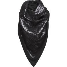 Lala Berlin Triangle Neo Black Foil Scarf S - Nero