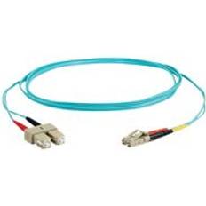 C2G LOMMF Multimode OM3 50/125 LC - SC LSZH 3m