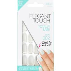 False Nails Elegant Touch Totally Bare Oval Nails #002 48-pack