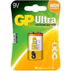 9v GP Batteries 1604AU 9V Ultra 1-pack