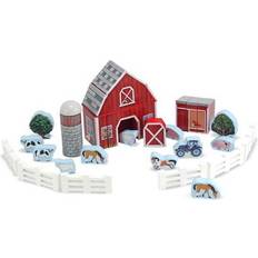 Melissa & Doug Bauspielzeuge Melissa & Doug Farm Blocks