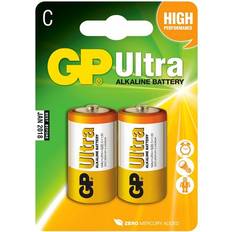 GP Batteries C (LR14) Batterijen en Opladers GP Batteries Alkaline batterijen Battery C Size LR14 3012520