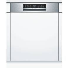 60 cm - Semi Integrated - Stainless Steel Dishwashers Bosch SMI68MS06G Stainless Steel