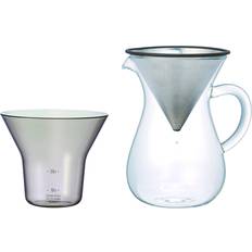 Acier inoxydable Filtres Kinto Kaffee Karaffe Set für 2 Tassen