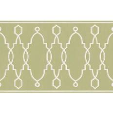 Cole & Son Bordüre Parterre von Leaf Green verde