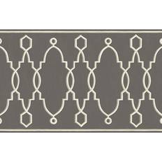 Cole & Son Bordüre Parterre von Charcoal grigio