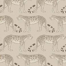 Cole & Son Leopard Walk Wallpaper Ardmore Collection Roll Stone Orange 109/2012