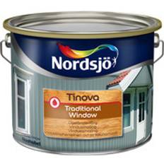 Nordsjö Lasyrfärger - Utomhusfärger Målarfärg Nordsjö Tinova Traditional Window Lasyrfärg Vit 2.5L