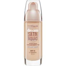 Maybelline Dream Satin Liquid Foundation #02 Fair Beige