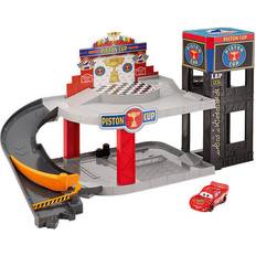 Toy Garage Mattel Disney Pixar Cars Piston Cup Racing Garage DWB90