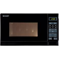 Mikrowellen Sharp R-242BKW Schwarz