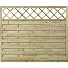 Tre Inngjerdinger Plus Bergen Fence With Trellis 180x150cm