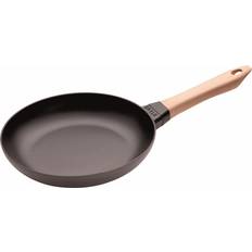 Staub Pans Padella Con Manico In Legno - 24 cm Ghisa Black Matt 24 cm