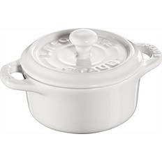 Mini staub cocotte Staub Ceramic med låg 10cm