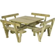 Plus 18534-1 Spisegruppe ute, 1 Bord inkl. 4 Stolar