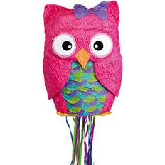 Hvid Piñatas Amscan Owl Pull Piñata