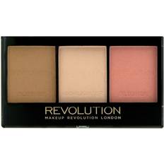 Kompakti Contouring Revolution Beauty Makeup Ultra Sculpt & Brightening Contour Kit Ultra Fair C01