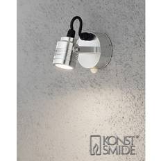 Silbrig Wandstrahler Konstsmide Monza LED 7941-310 Wandstrahler 9.5cm