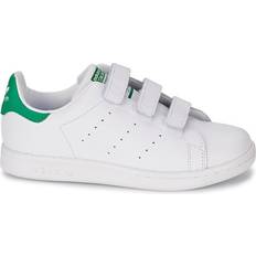 Stan smith 35 Barnskor adidas Kid's Stan Smith Strap - Footwear White/Green/Green