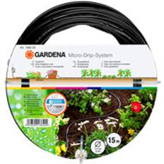 Nero Tubi Gardena Above Ground Drip Irrigation Line 3/16 15m