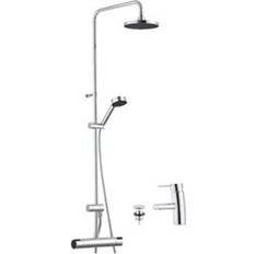 Takduschset mora svart Mora MMIX Bathroom Concept Svart