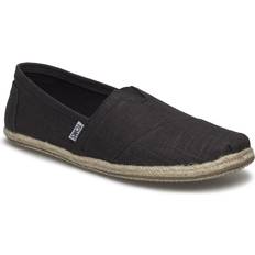 43 ½ - Hombre Alpargatas Toms Classics M - Washed Black Linen