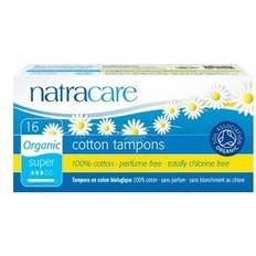 Tampons Natracare Tampons "Super Avec Applicateur" En Coton BIO - 16 Pièces 16 pcs