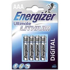 Energizer Baterías y Cargadores Energizer Ultimate AAA 4-pack