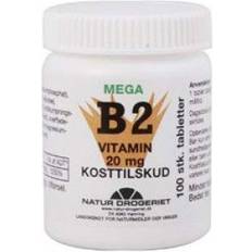 Riboflavin Natur Drogeriet Mega Vitamin B2 100 stk