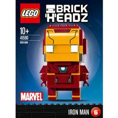 Lego iron man LEGO Brick Headz Iron Man 41590