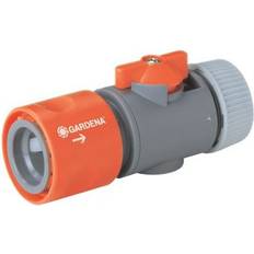 Plast Slangekoblinger Gardena Hose Connector with Control Valve 13mm