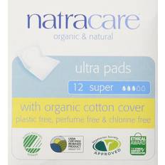 Natracare Organic Ultra Super Pads with Wings 12-pack