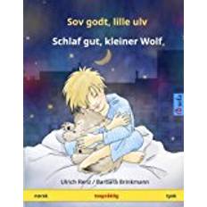 Norwegian-Bokmål Books Sov godt, lille ulv – Schlaf gut, kleiner Wolf. Tospråklig barnebok (norsk – tysk) (www.childrens-books-bilingual.com)