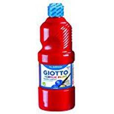 Rosso Pitture acriliche Giotto Tempera Acrylic Paint Red 500ml