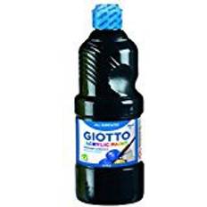 Nero Pitture acriliche Giotto Tempera Acrylic Paint Black 500ml