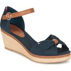 Hög klack Espadriller Tommy Hilfiger Elba 40D - Midnight (FW0FW00906-403)