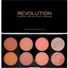 Pink Contouring Revolution Beauty Ultra Blush Palette Hot Spice