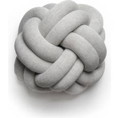 Design House Stockholm Knot Complete Decoration Pillows White/Grey (15x30cm)