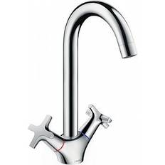 Zweihebelmischer Küchenmischer Hansgrohe Logis Classic 71285000 Chrom