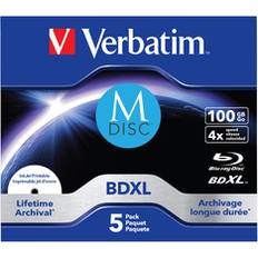 Verbatim M-Disc 4x BD-R XL 100GB 5-pack Jewelcase