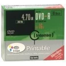 Optical Storage Intenso DVD-R 4.7GB 16x Slimcase 10-Pack Inkjet